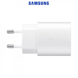 SAMSUNG Chargeur ultra rapide USB-C 25W + Câble