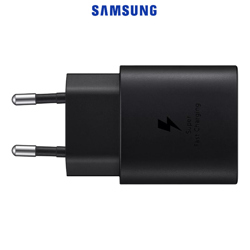 Chargeur USB-C avec câble 25W 3,4A, Chargeur rapide pour téléphone, Chargeur adapté