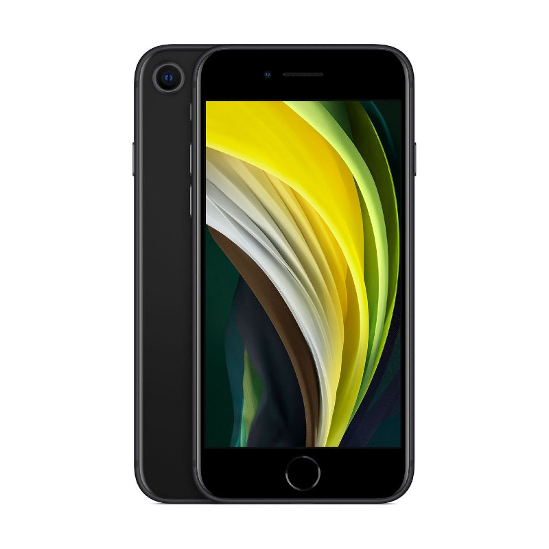 IPhone SE 2020 64 GO Noir Reconditionné + Protections