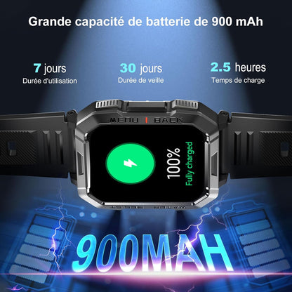 Montre Bluetooth Antichoc W60