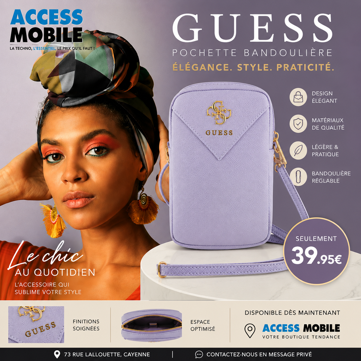 Pochette Smartphone Guess